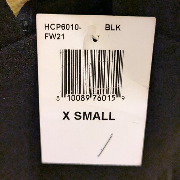 NWT Helsi Pleated Lace Hem Sleeveless Black Dress HCP6010-FW21 Size XS Brand New - Picture 3 of 5